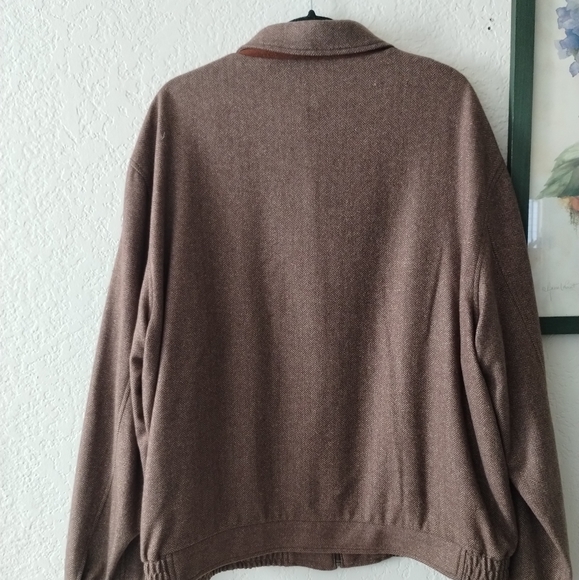 Cashmere Tweed Bomber Jacket by Bullock and Jones - Picture 2 of 6